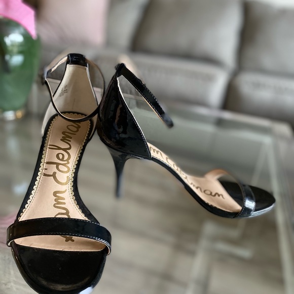 Sam Edelman Black Heels Size 7 - Picture 3 of 6